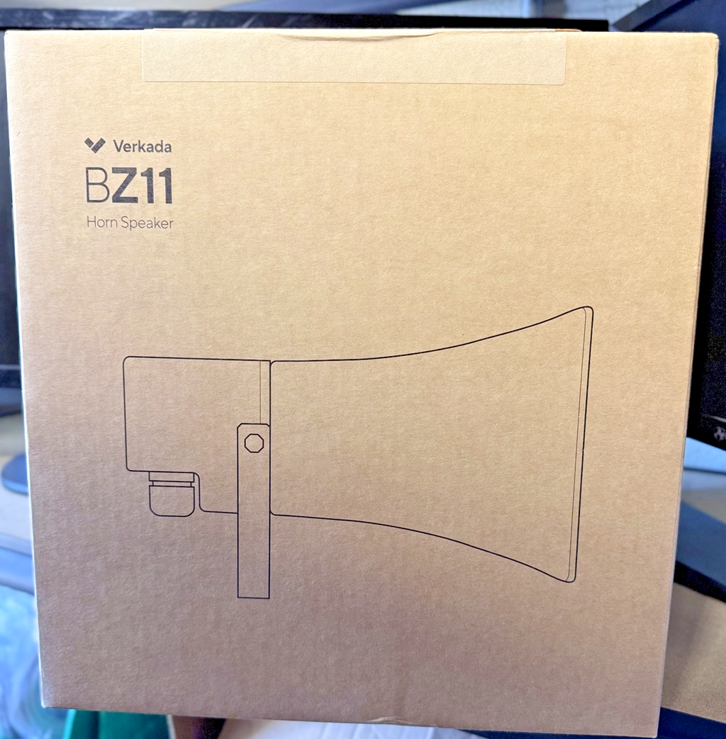 🔊 Verkada BZ11 Horn Speaker | Model BZ11-HW | NEW