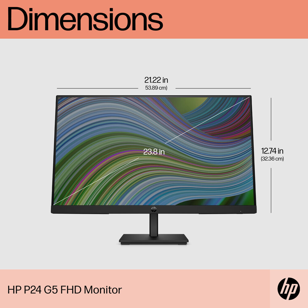 HP P24 G5 23.8" FHD 1920x1080 Monitor